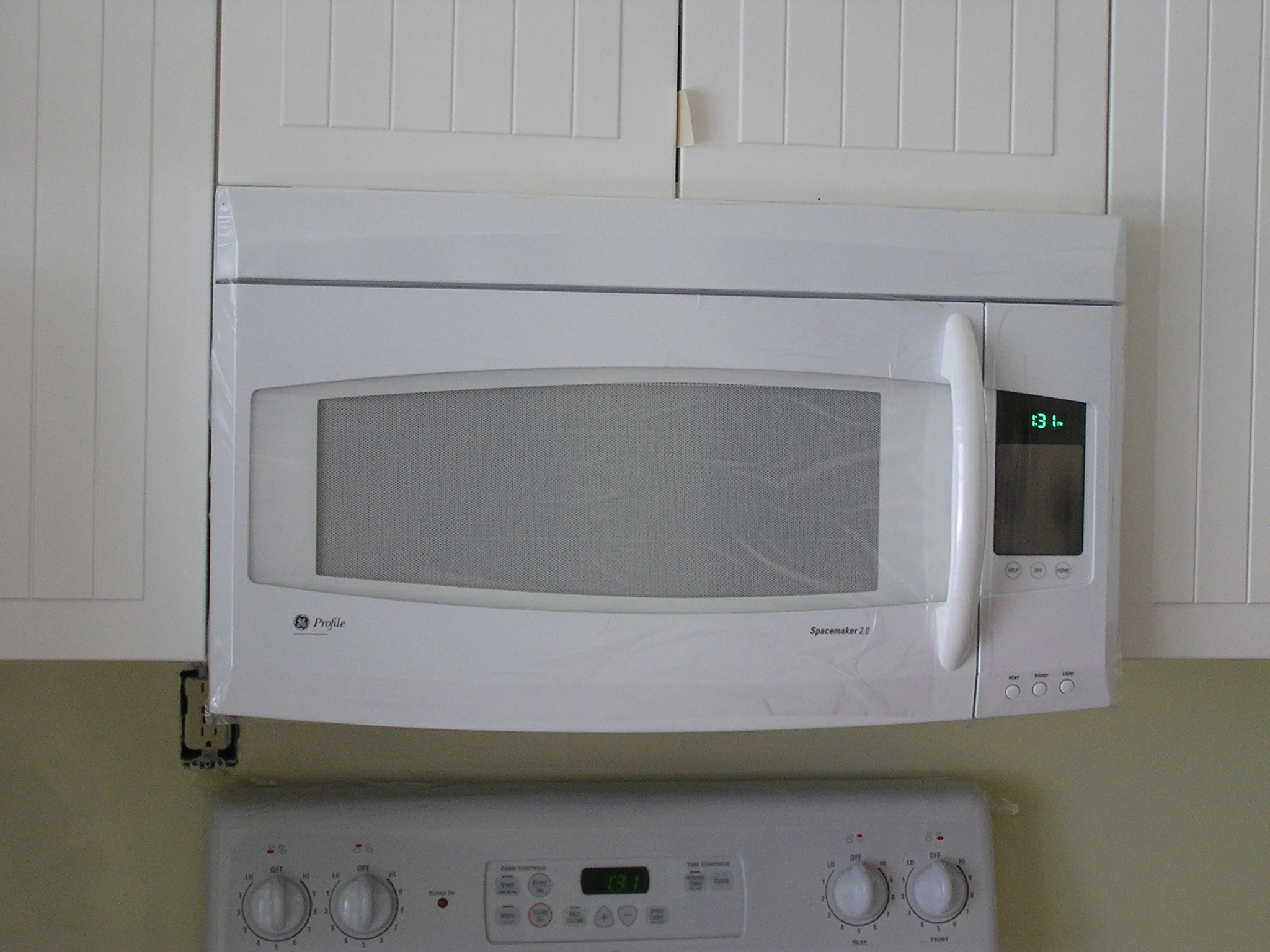 ge microwave not working but has power